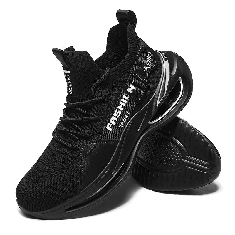 Flying knit low-top socks shoes