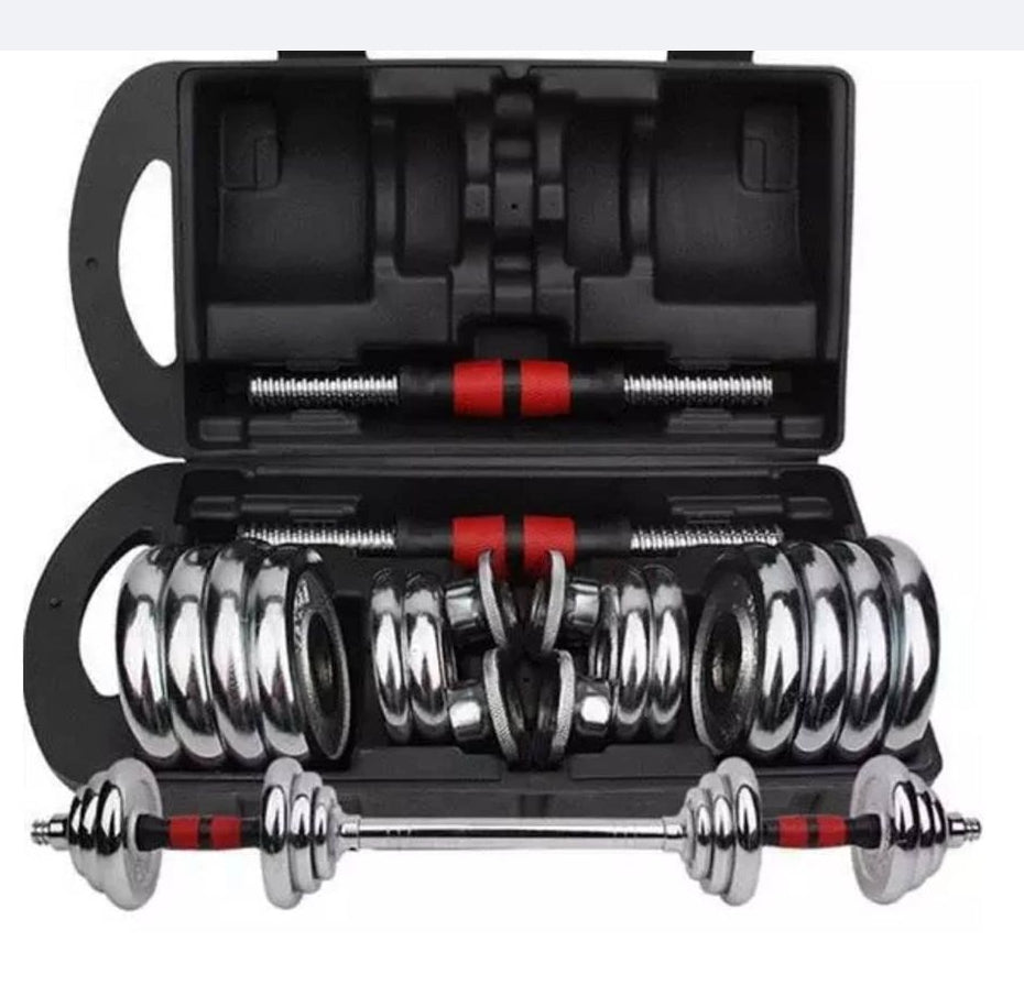 Men's Fitness Exercise Equipment Dumbbell Set Household Adjusting Arm Training Cast Iron Barbell Sheet