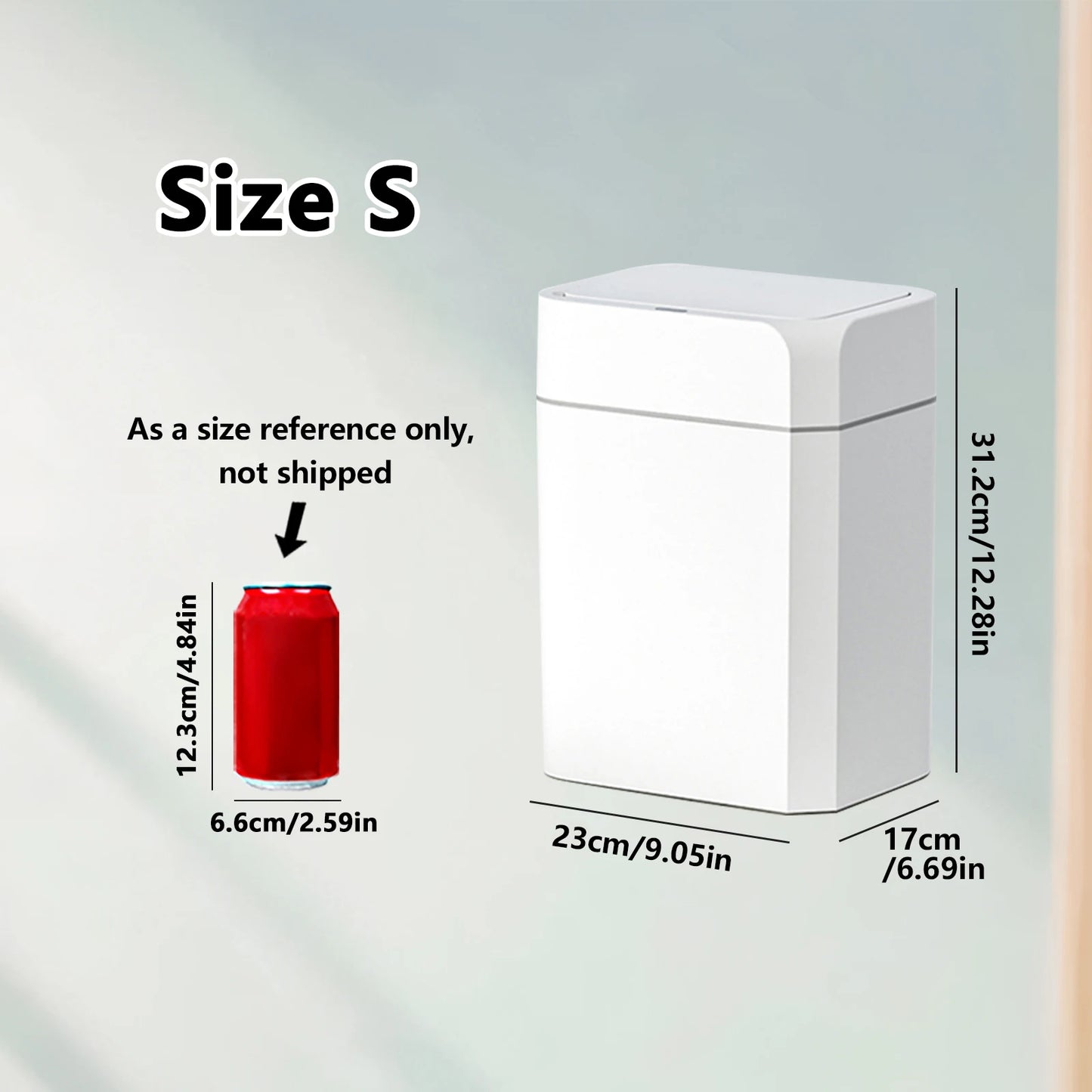Smart Sensor Trash Can Intelligent Touchless