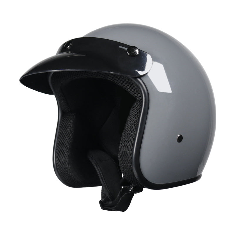 Retro Motorcycle Helmet for Men and Women