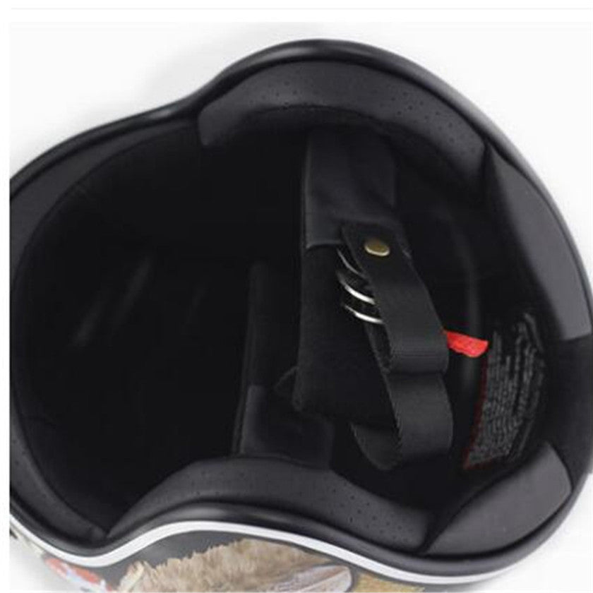 Retro Half Helmet for Men and Women