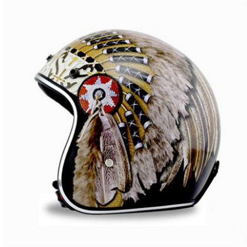 Retro Half Helmet for Men and Women