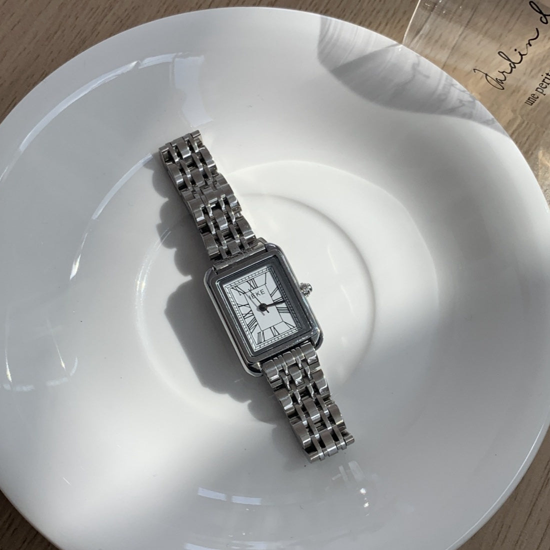 Luxury Square Gold Roman Numeral Watch