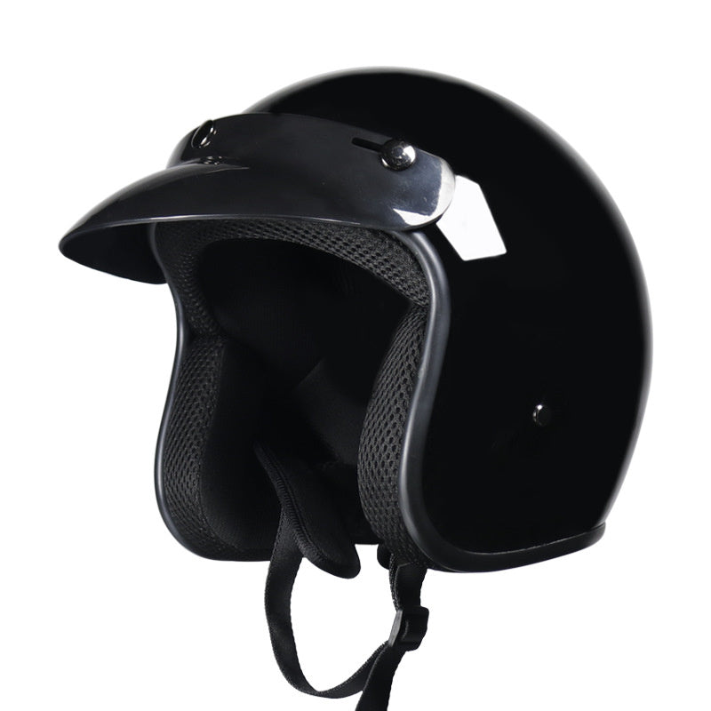 Retro Motorcycle Helmet for Men and Women