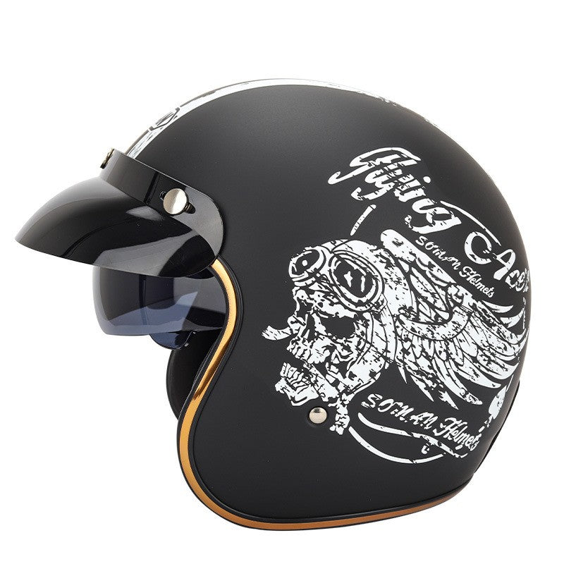 Retro Outdoor Riding Helmet for Men and Women