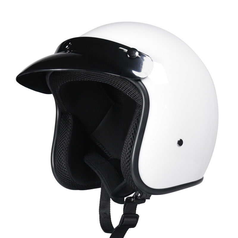 Retro Motorcycle Helmet for Men and Women