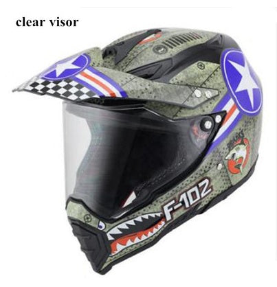 Full Face Off Road Motorcycle Helmet