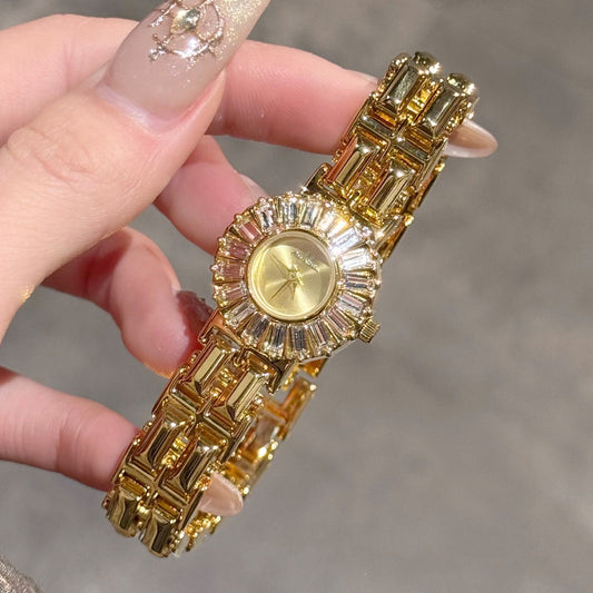 Luxury Diamond Gold Watch for Women