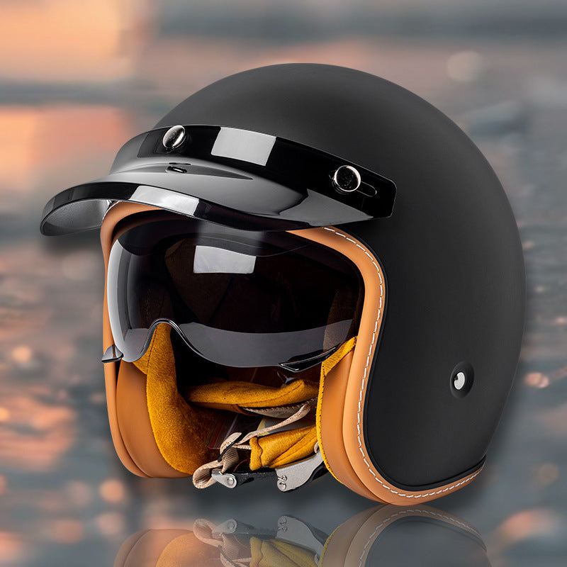 Retro Outdoor Riding Helmet for Men and Women