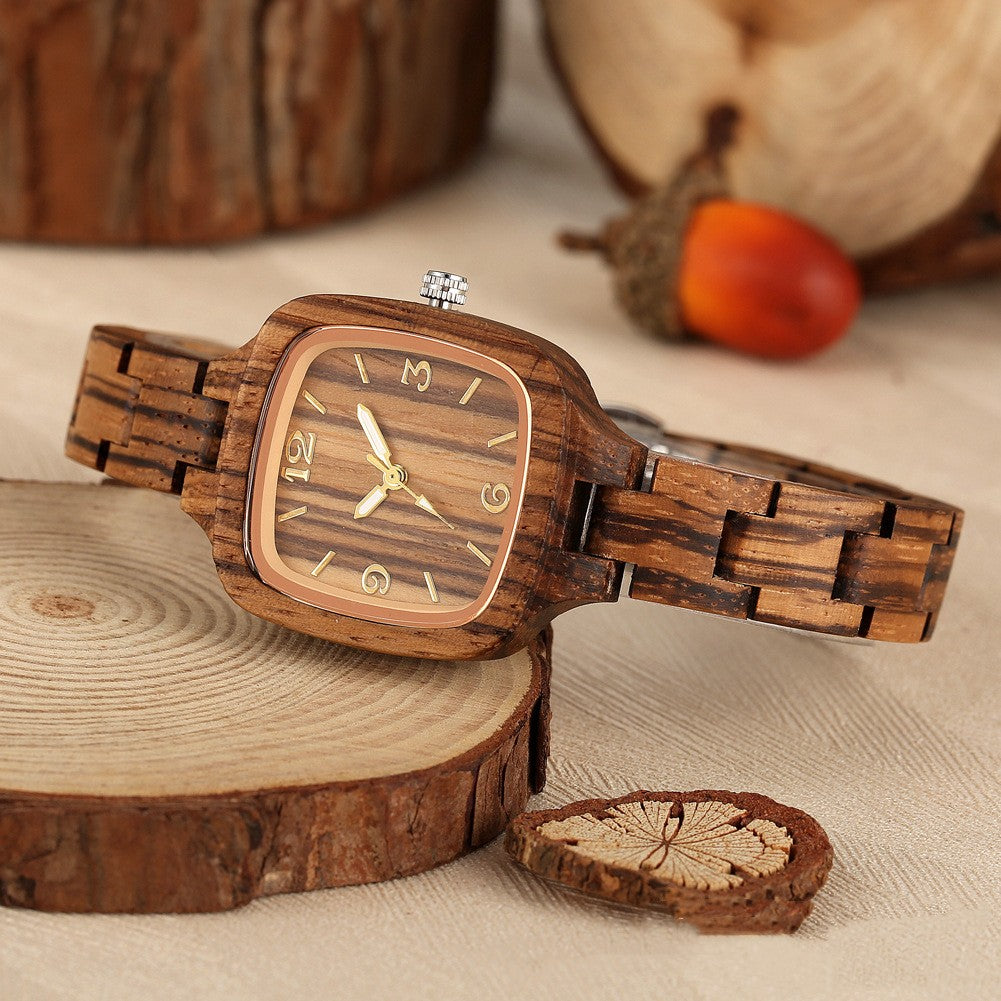 Luxury Bamboo Wood Digital Watch for MenLuxury Bamboo Wood Digital Watch for Men