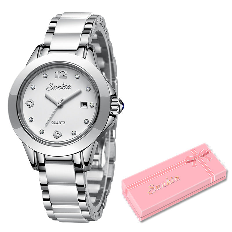 Rose Gold Watch for Women Elegant Fashion Wristwatch