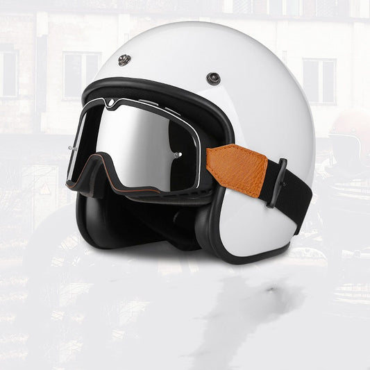 Retro Motorcycle Helmet for Men and Women