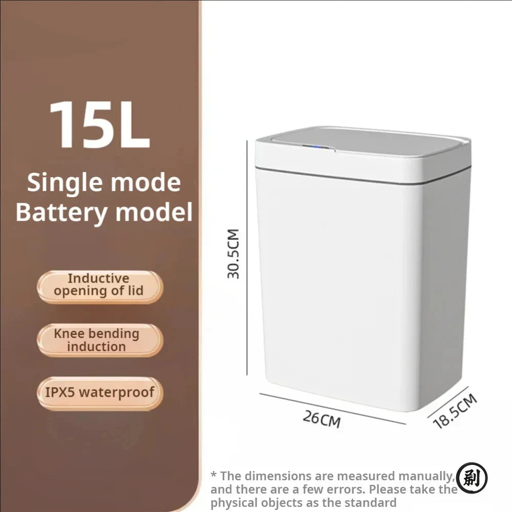Bathroom Automatic Garbage Bin