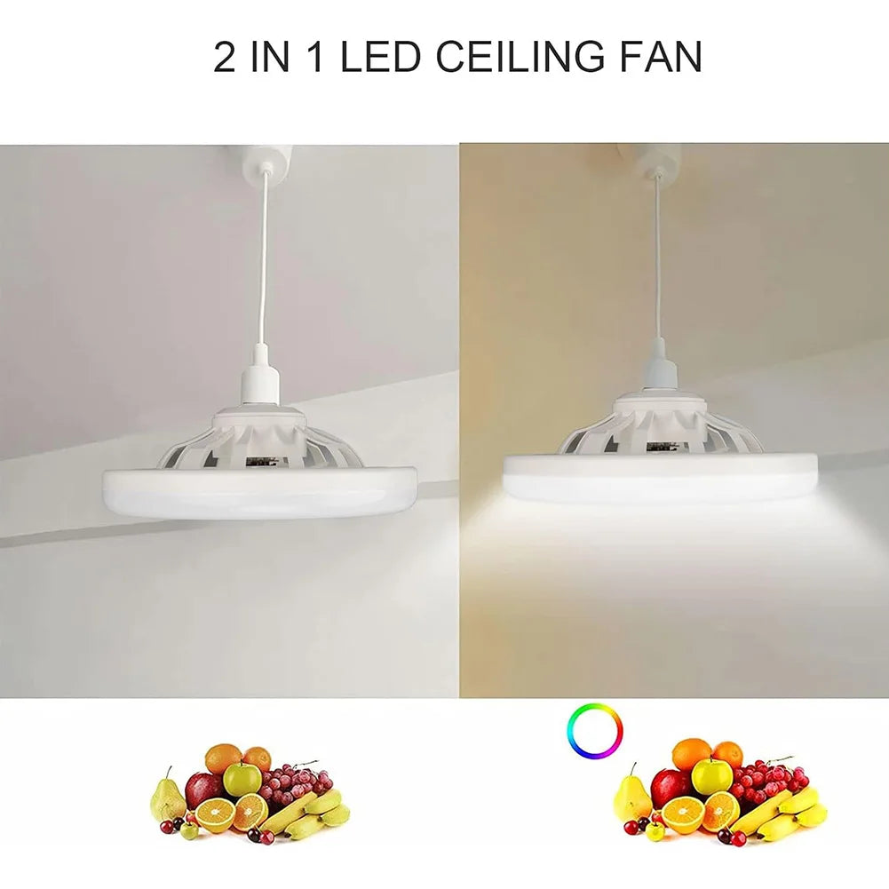 Smart Ceiling Fan With Lights Remote Control