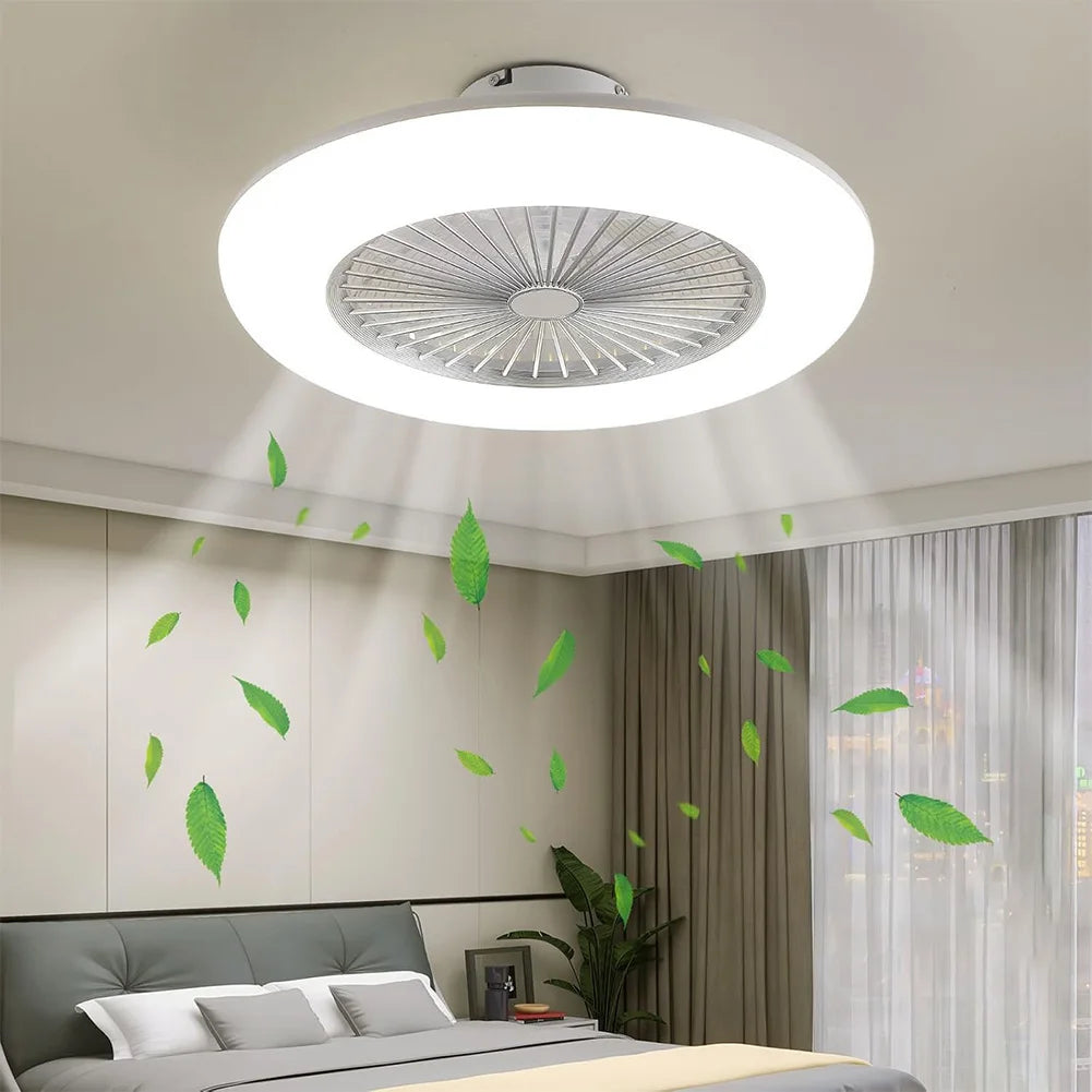 Smart Ceiling Fan With Lights Remote Control