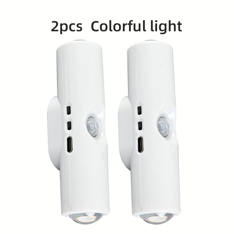 Motion Sensor Night Light Rechargeable LED Wall Light