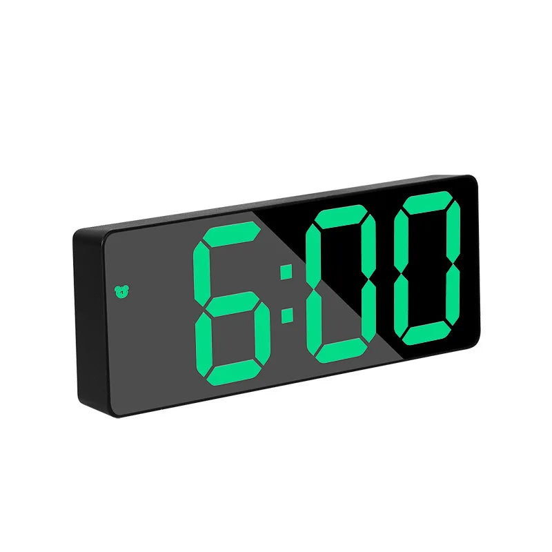 LED Alarm Clock with Temperature Display