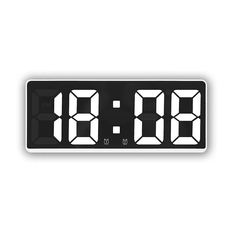 LED Alarm Clock with Temperature Display