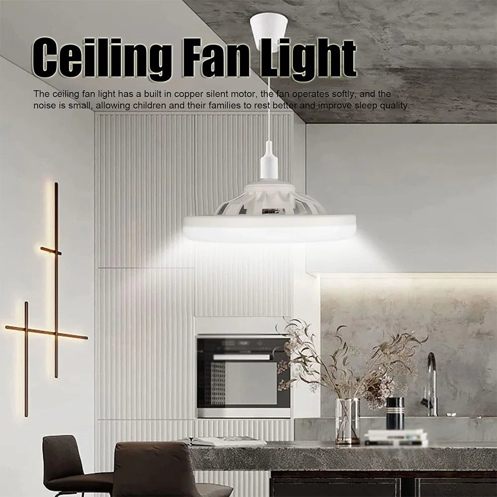 Smart Ceiling Fan With Lights Remote Control