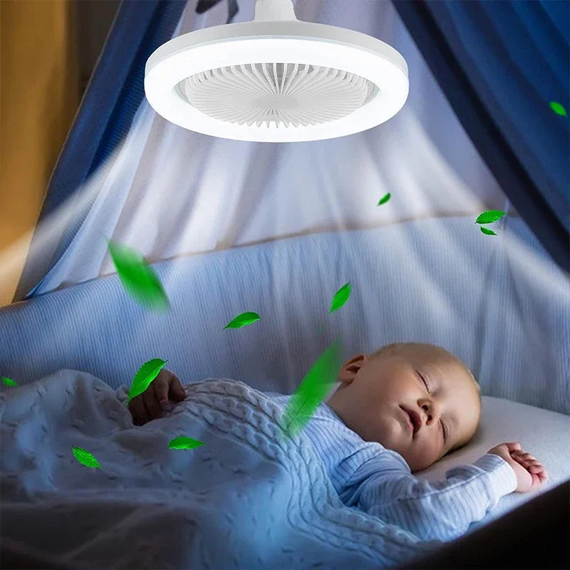 3-in-1 Ceiling Fan with Light and Remote