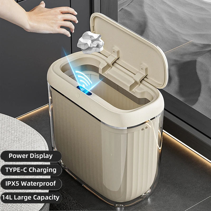 14L Smart Sensor Trash Can Automatic