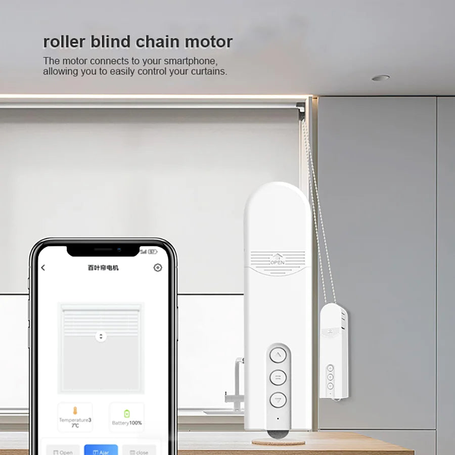 Electric Curtain Motor with Remote Control