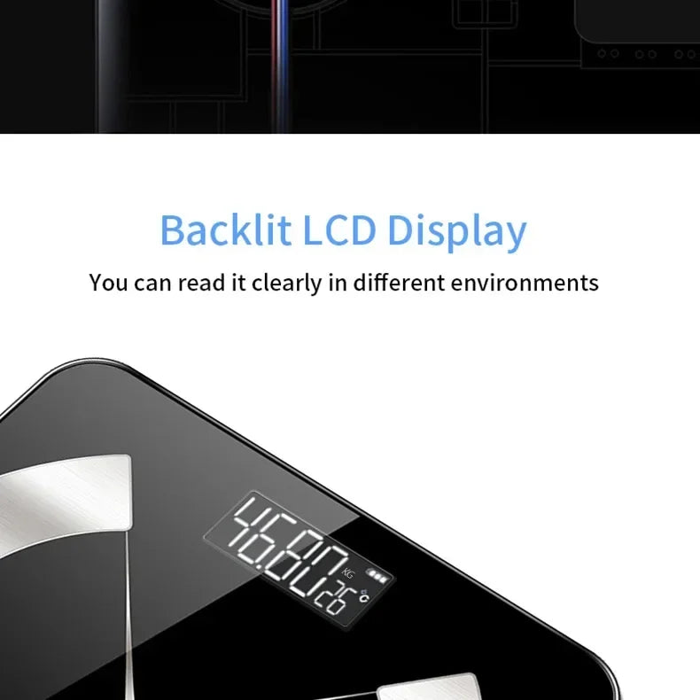 Smart Bluetooth Body Fat Scale