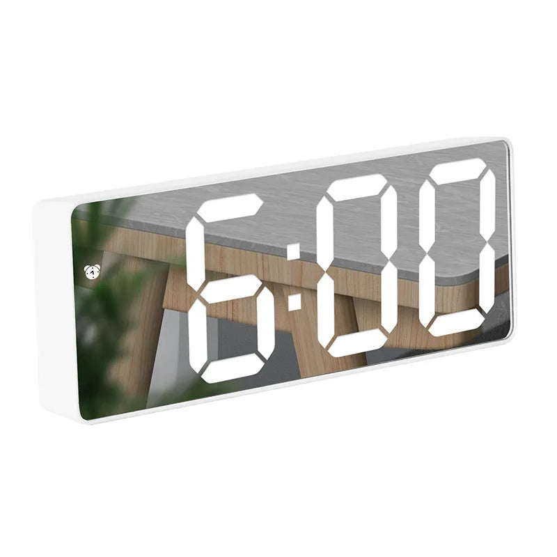 LED Alarm Clock with Temperature Display