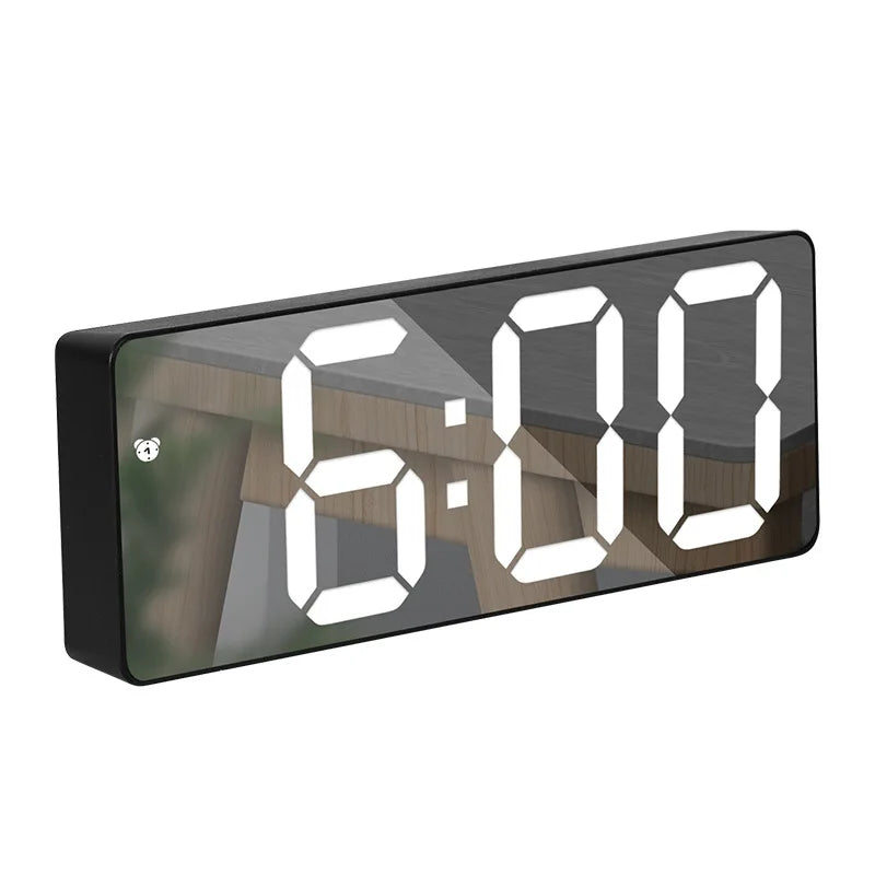 LED Alarm Clock with Temperature Display