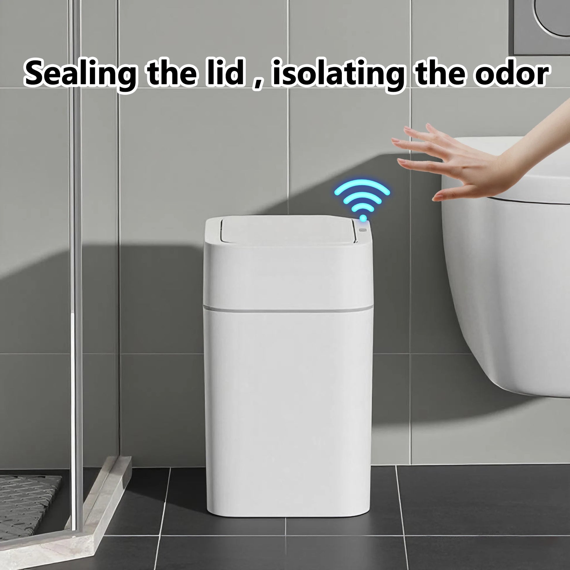 Smart Sensor Trash Can Intelligent Touchless 