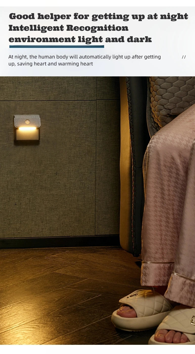 Motion Sensor Wall Light Rechargeable
