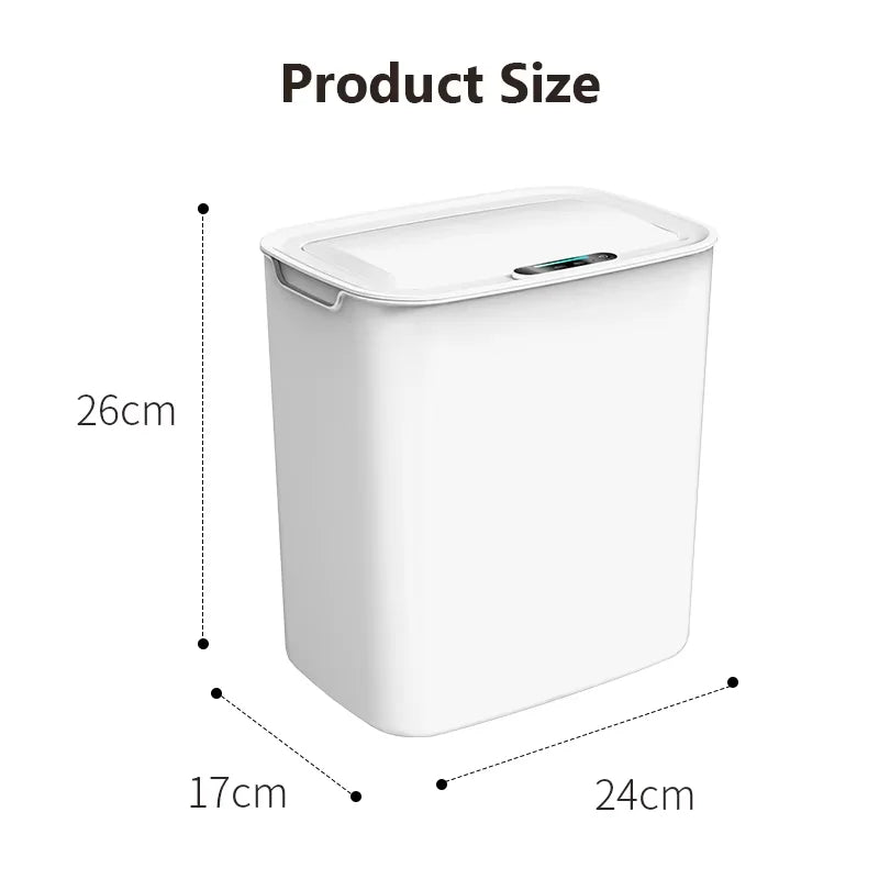 Automatic Stylish Trash Can with Lid
