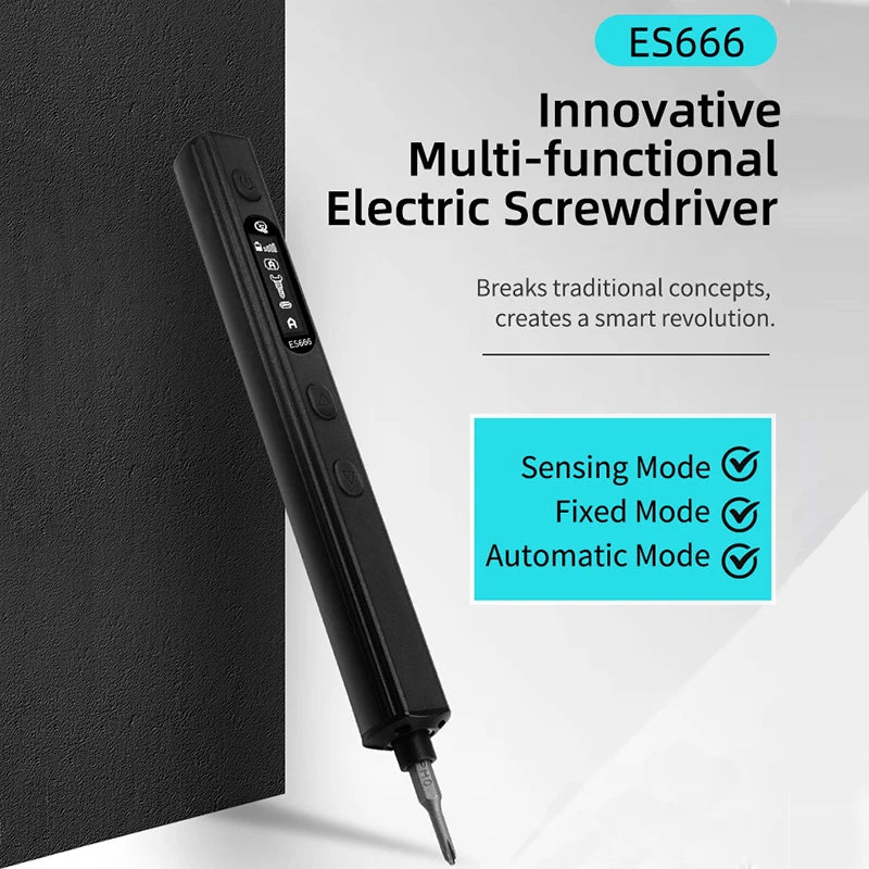 SEQURE ES666 Electric Screwdriver with Manual Mode