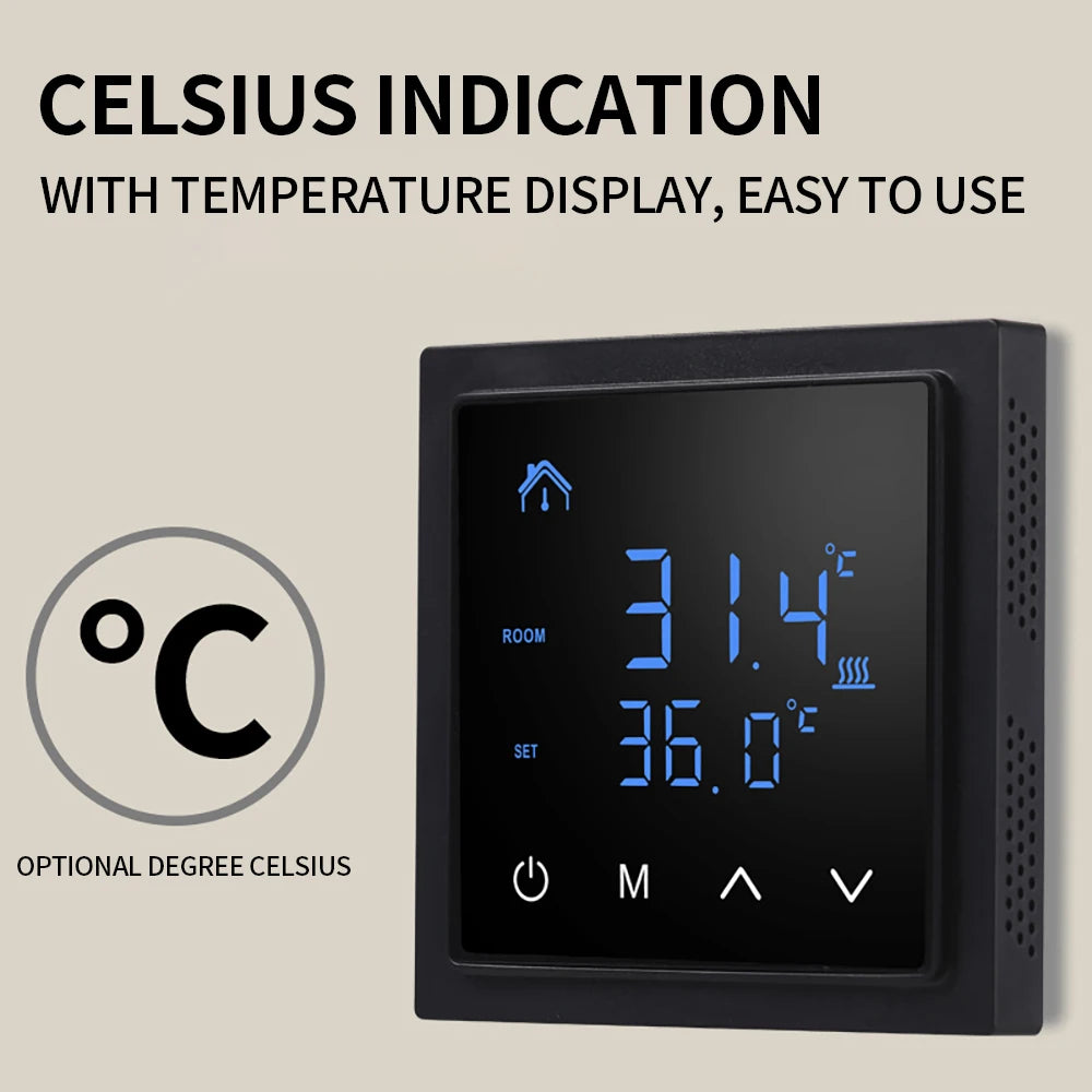 Smart Temperature Controller Thermostat  16A LCD