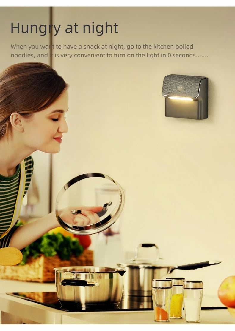 Motion Sensor Wall Light Rechargeable
