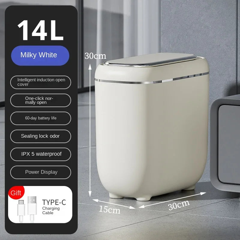 14L Smart Sensor Trash Can Automatic