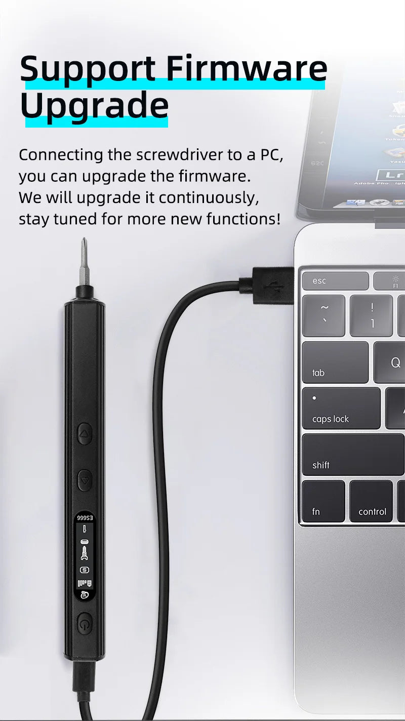 SEQURE ES666 Electric Screwdriver with Manual Mode