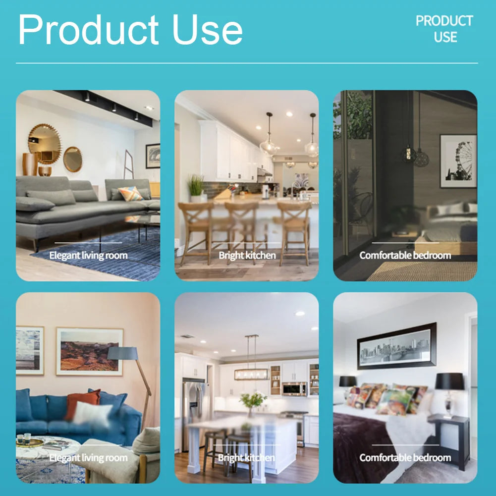 Smart Ceiling Fan With Lights Remote Control