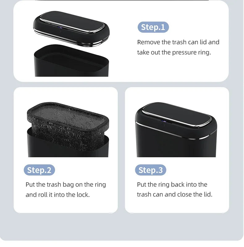 14L Smart Sensor Trash Can Automatic