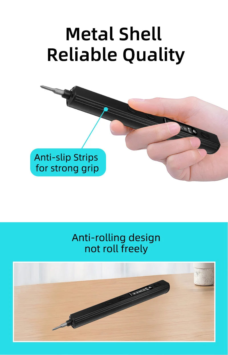 SEQURE ES666 Electric Screwdriver with Manual Mode