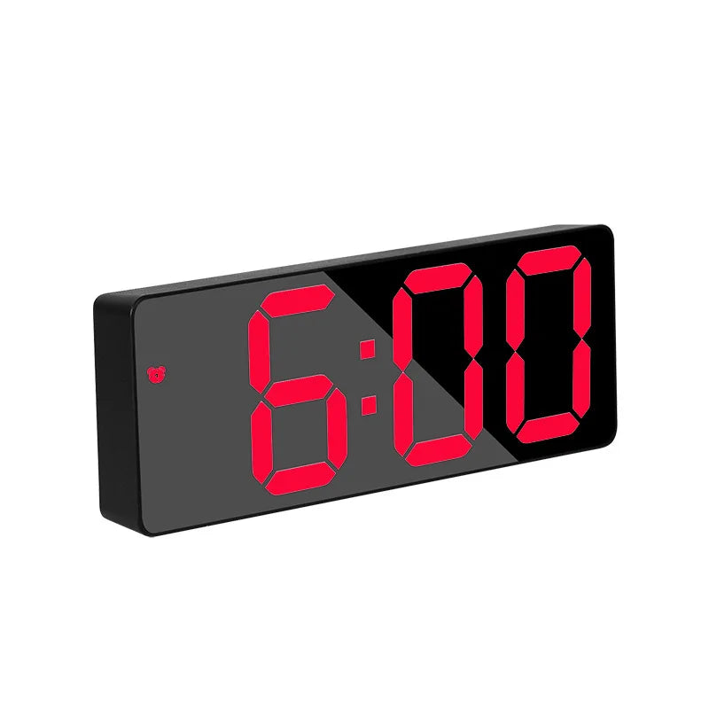 LED Alarm Clock with Temperature Display