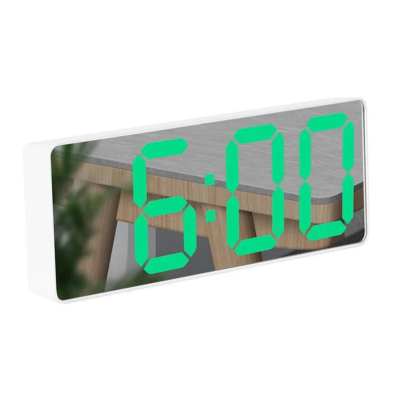 LED Alarm Clock with Temperature Display