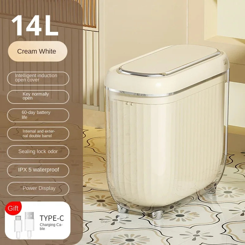 14L Smart Sensor Trash Can Automatic