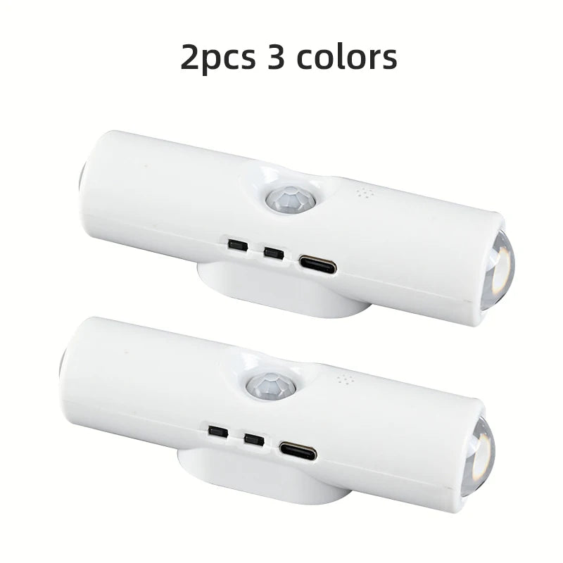 Motion Sensor Night Light Rechargeable LED Wall Light