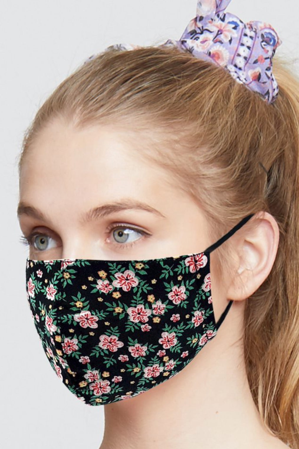 Loving Floral Fabric Face Mask